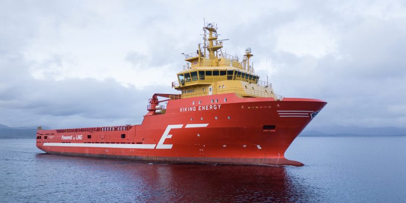 The technology will be demonstrated onboard Eidesvik Offshore’s PSV Viking Energy, in operation for Equinor. Photo: Peter Tubaas.